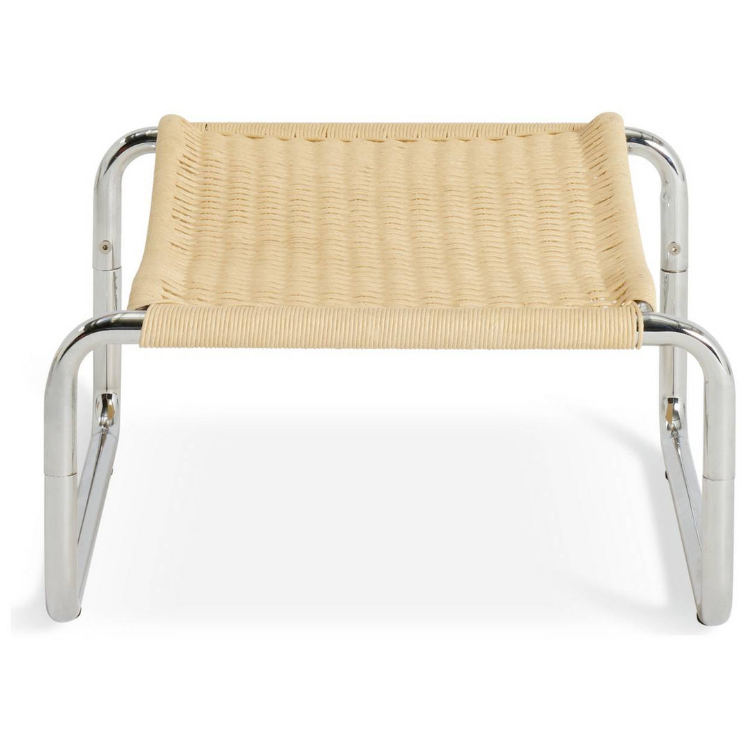Habitat Ronan Chair & Footstool - Natural