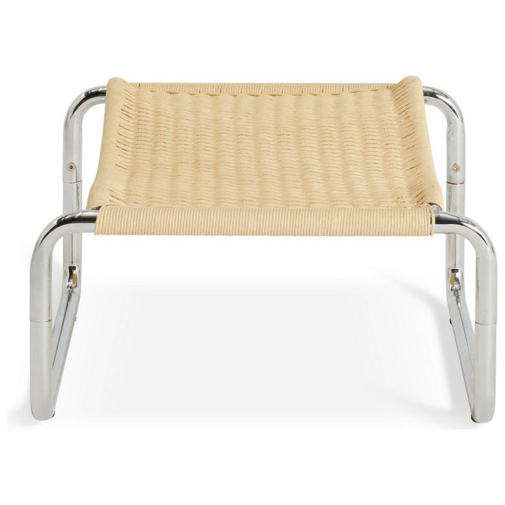 Habitat Ronan Chair & Footstool - Natural