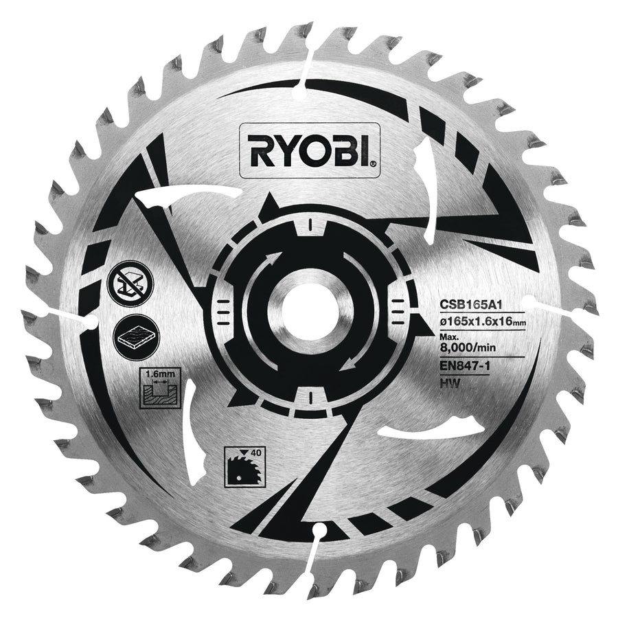 Ryobi CSB165A1 165mm Circular Saw Blade (Single)