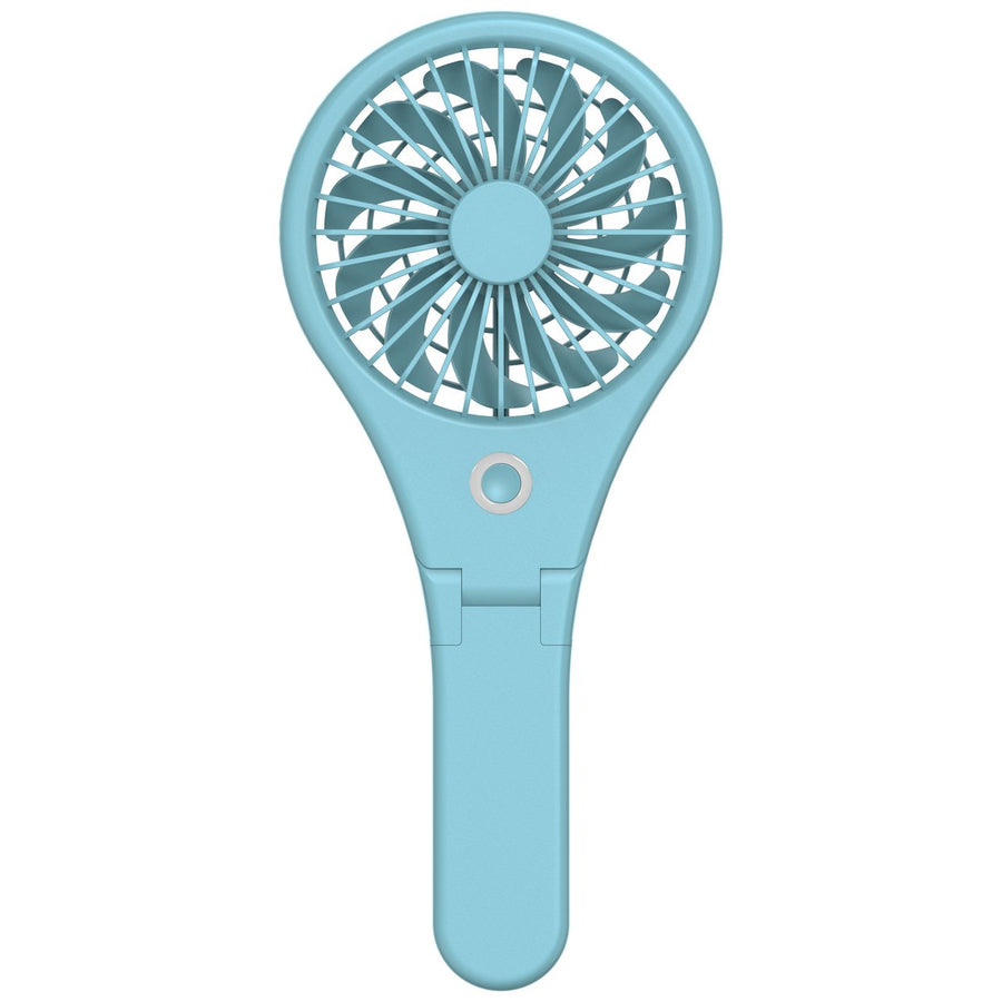 Bush Blue Handheld & Foldable Rechargeable Desk Fan - 4 Inch