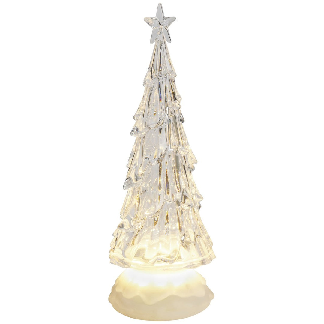 Habitat 3D LED Clear Acrylic Tree Christmas Decoration