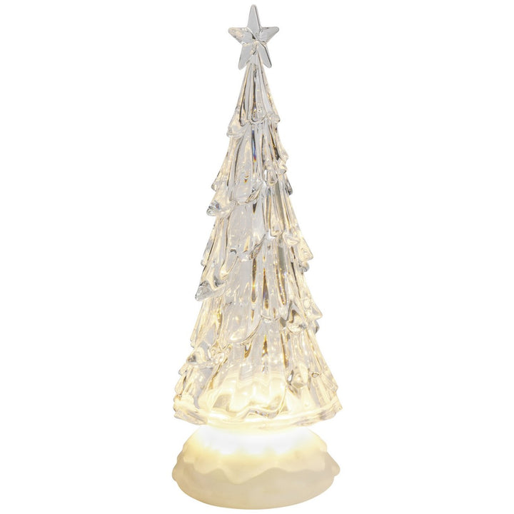 Habitat 3D LED Clear Acrylic Tree Christmas Decoration