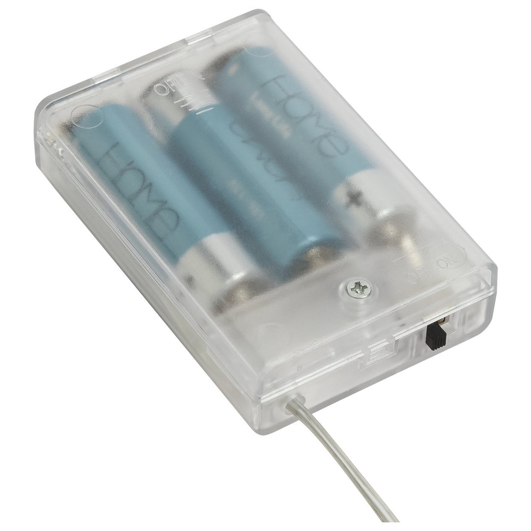 Home Battery Neon Effect Rocket Shaped Christmas Light