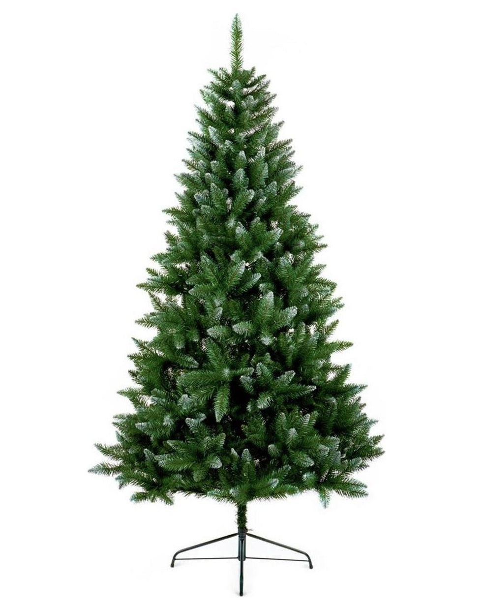 Premier Decorations 7ft Scandinavian Fir Hinged Christmas Tree - Green