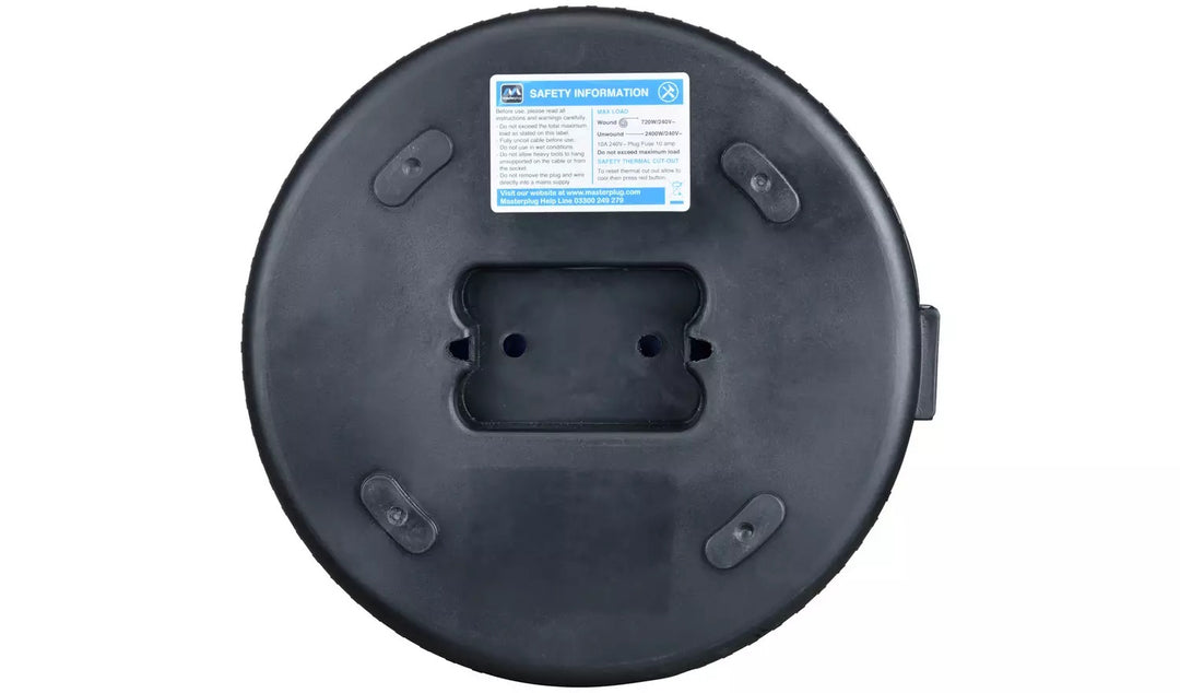 Masterplug 4 Socket Cable Reel - 10m