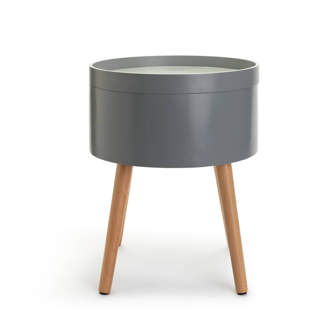 Habitat Skandi Storage Side Table - Grey