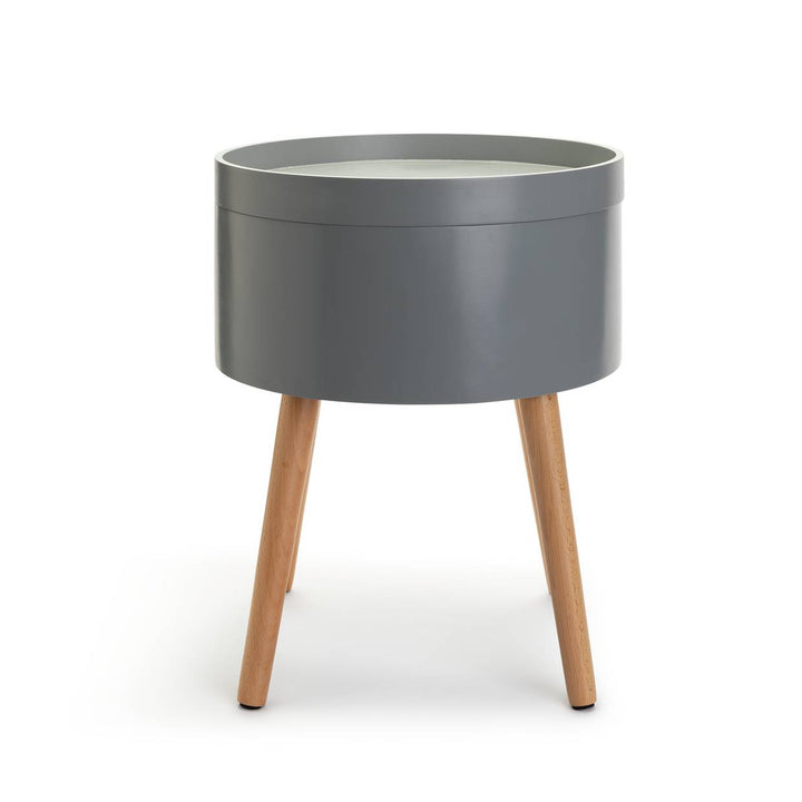 Habitat Skandi Storage Side Table - Grey