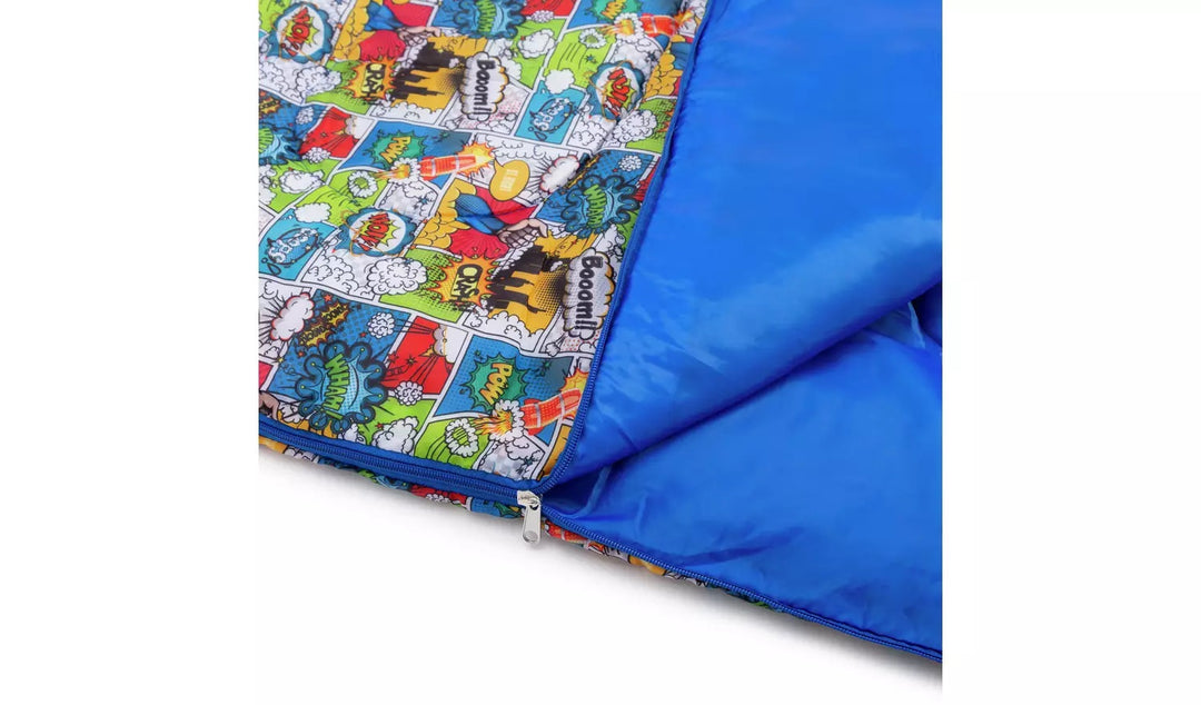 Pro Action Kids Comic Book Enveloper Sleeping Bag