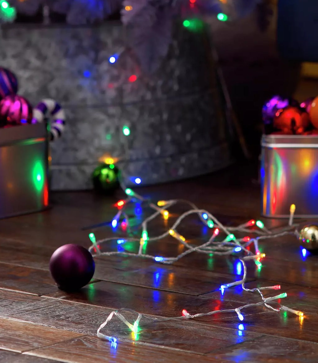 Habitat 80 Multi-Function LED Christmas Lights - Multicoloured