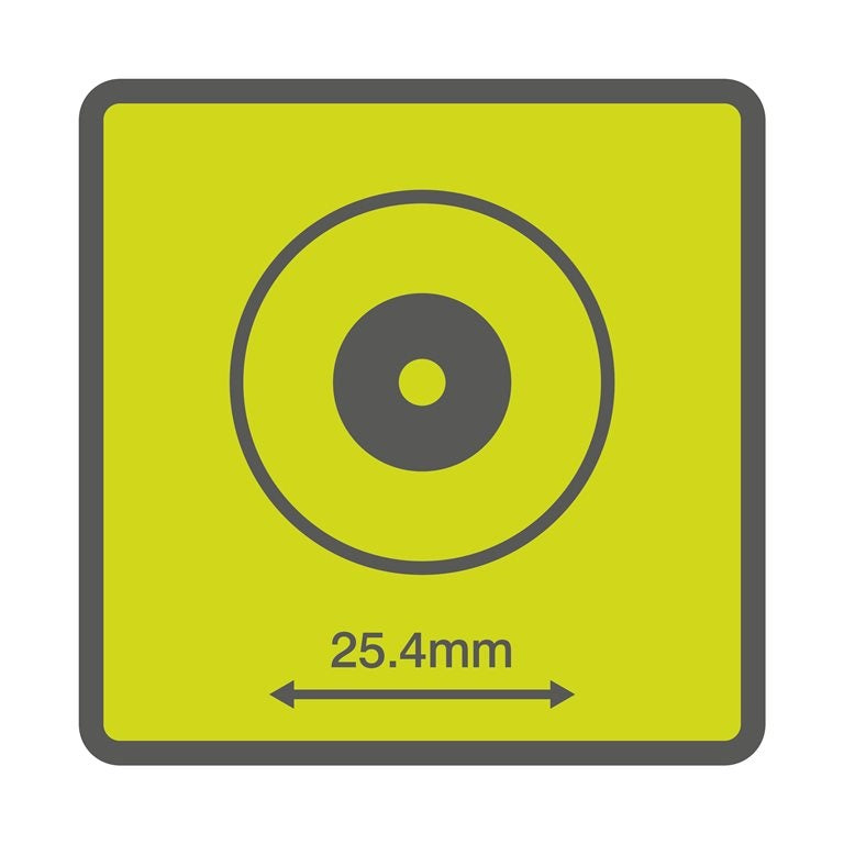 Ryobi RAR201 25.4mm Cotton Polishing Wheel