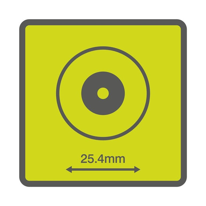 Ryobi RAR201 25.4mm Cotton Polishing Wheel