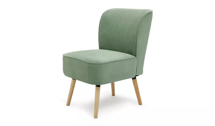 Habitat Eppy Fabric Accent Chair - Mint Green