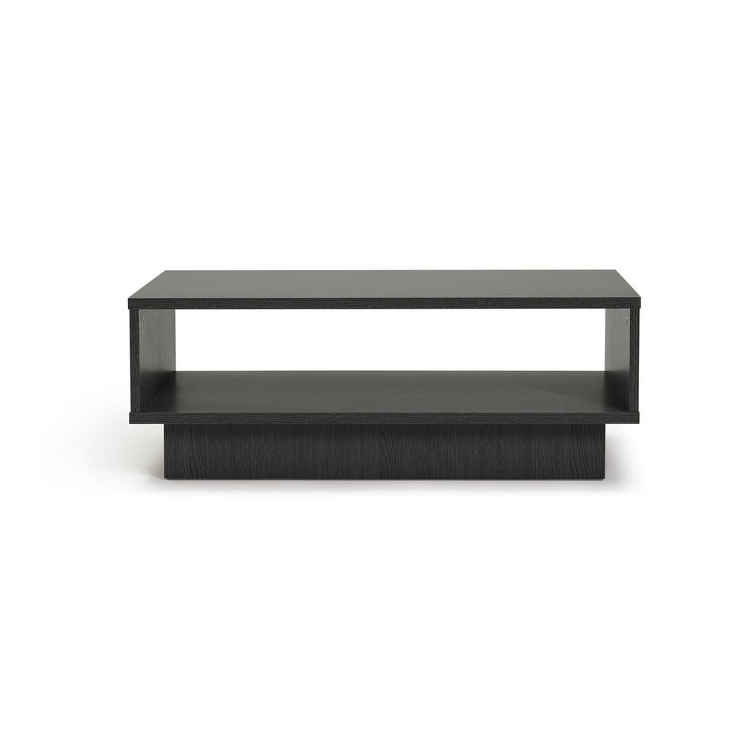Home Cubes 1 Shelf Coffee Table - Black