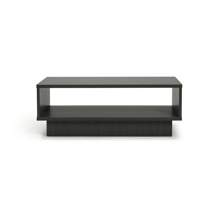 Home Cubes 1 Shelf Coffee Table - Black