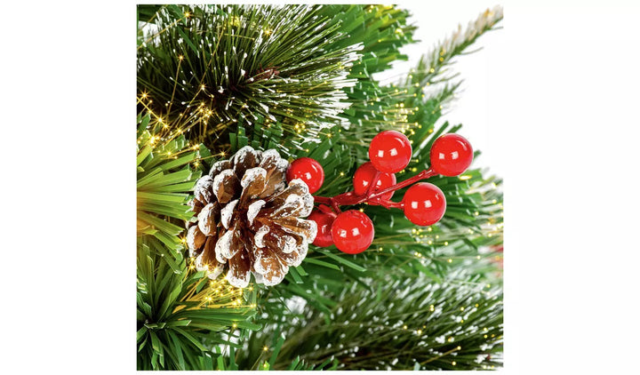 Premier Decorations 2ft Fibre Optic Christmas Tree
