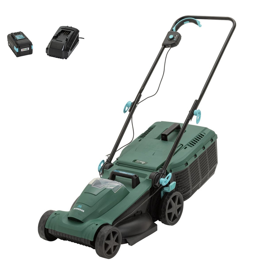McGregor 37cm Cordless Rotary Lawnmower - 36V - MCR3637A