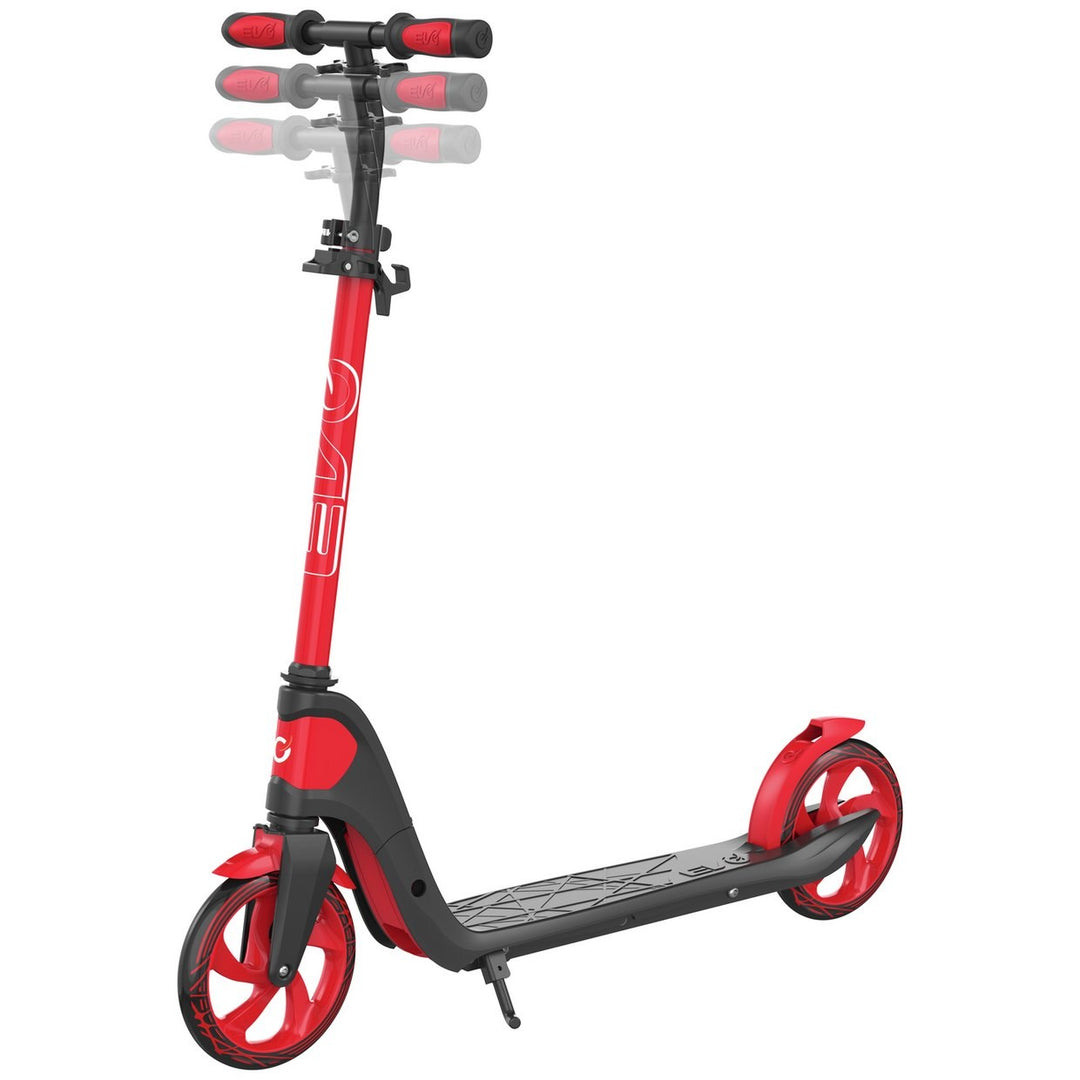 Evo Velocity Folding Big Wheeled Scooter - Red