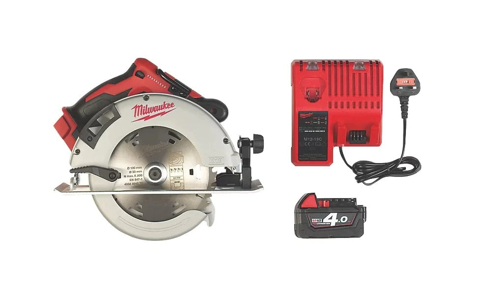 Milwaukee M18BLCS66-401B 18v Li-ion 190mm Circular Saw
