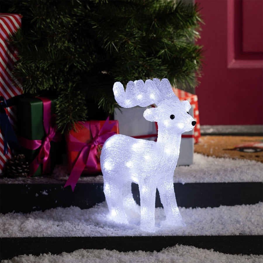 Home Christmas Acrylic Reindeer Decoration
