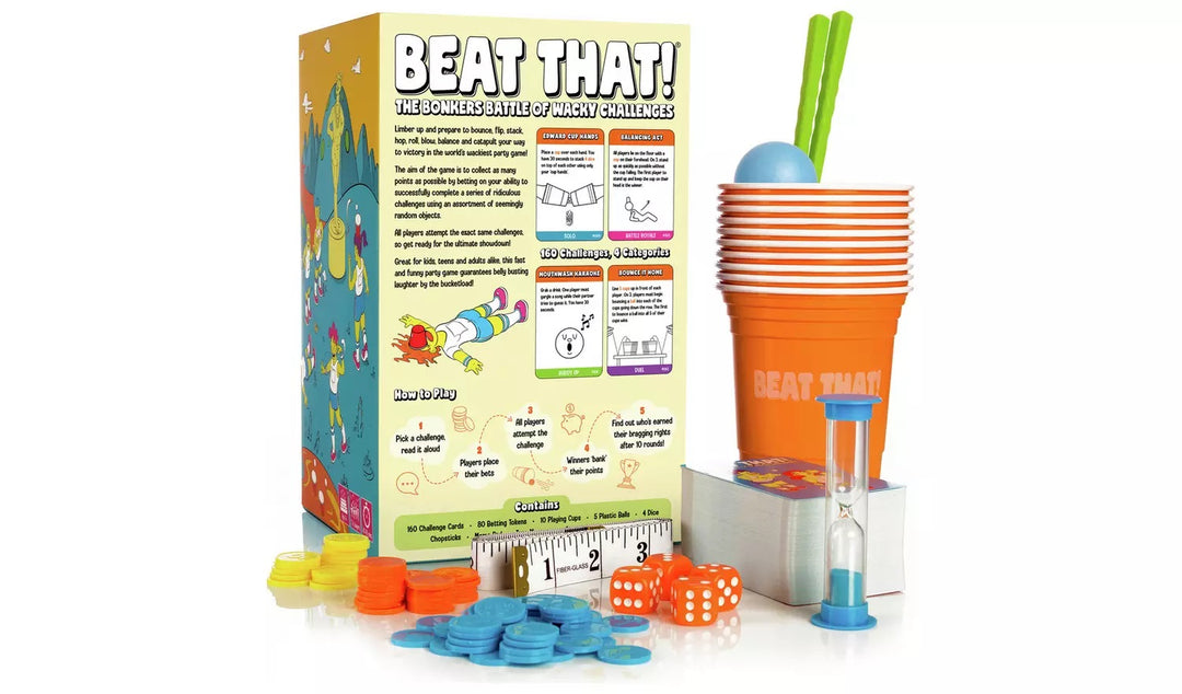 Beat That! The Bonkers Battle of Wacky Challenges Party Game