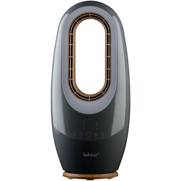 Habitat Grey Desk Fan - 22 Inch