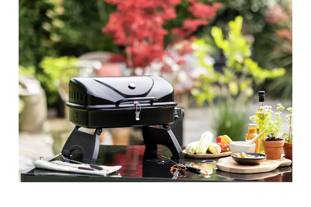 Home Portable Gas BBQ - Black