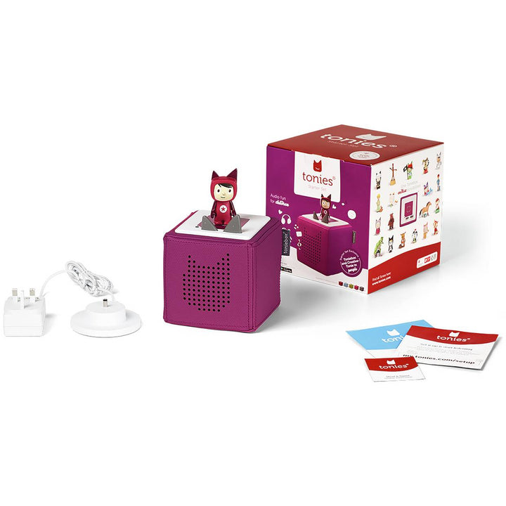 Tonies Purple Toniebox with Creative Tonie