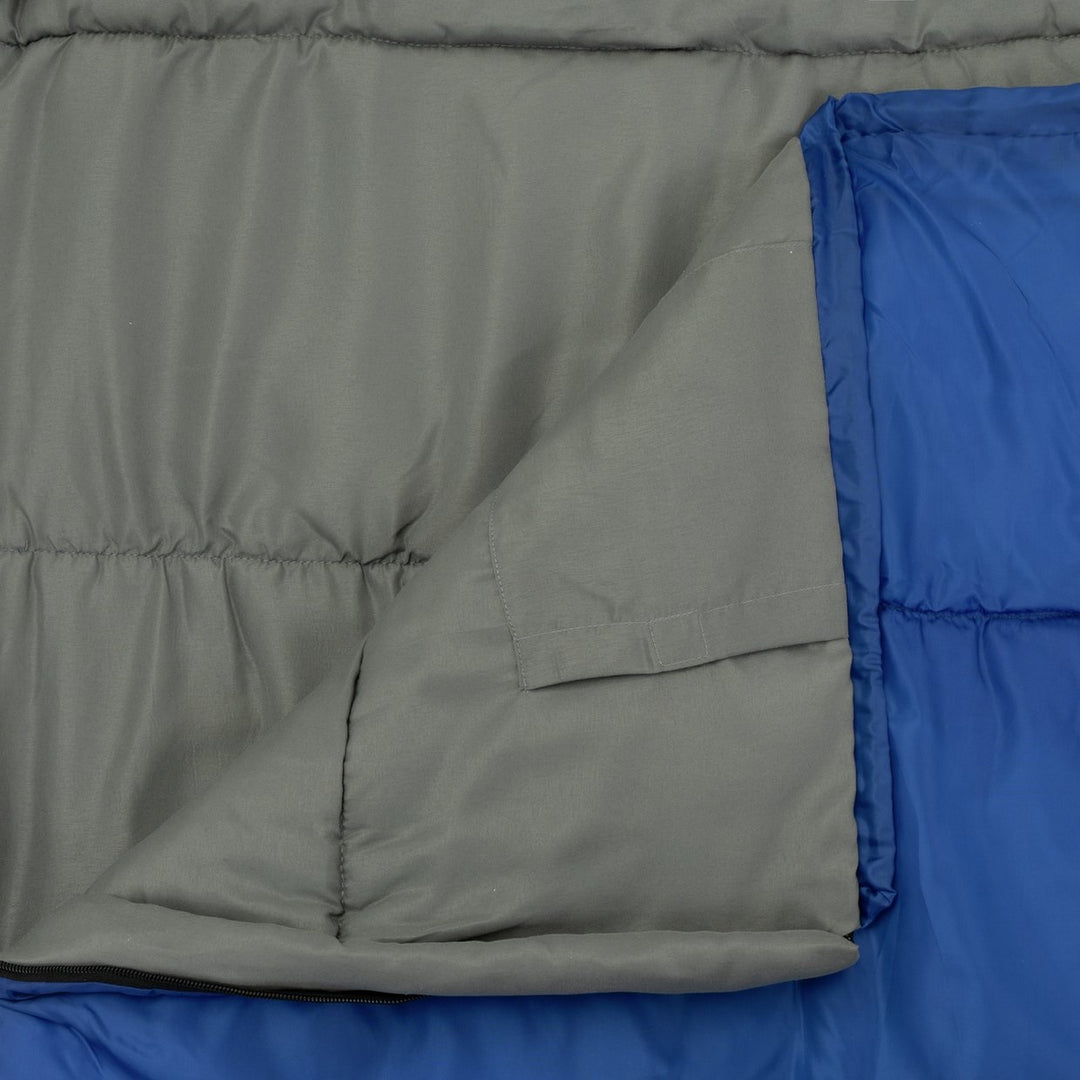 New Pro Action 300gsm Single Envelope Sleeping Bag - Blue