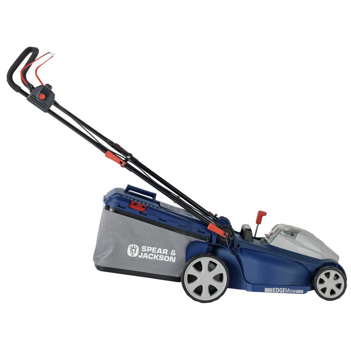 Spear & Jackson Cordless Lawnmower With 2 Battery Packs - 40V