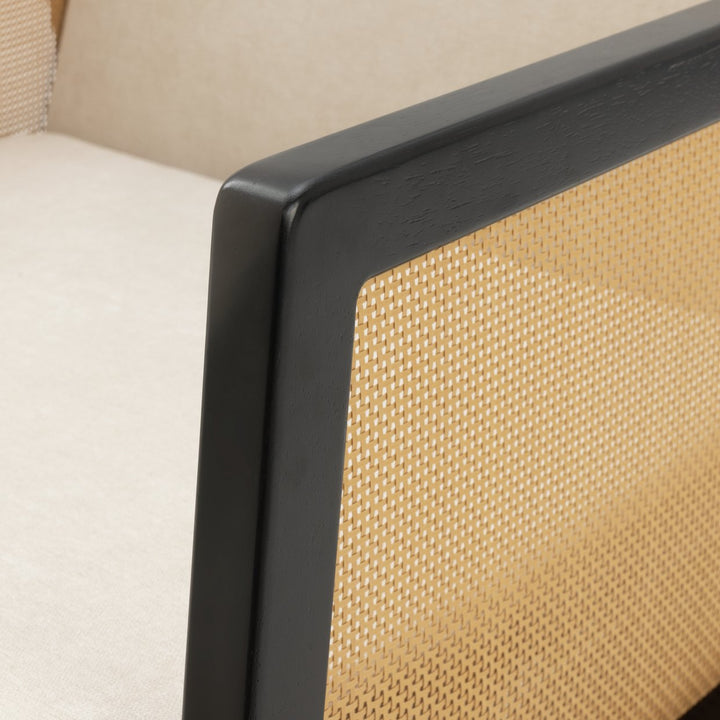 Habitat Rattan Armchair - Cream