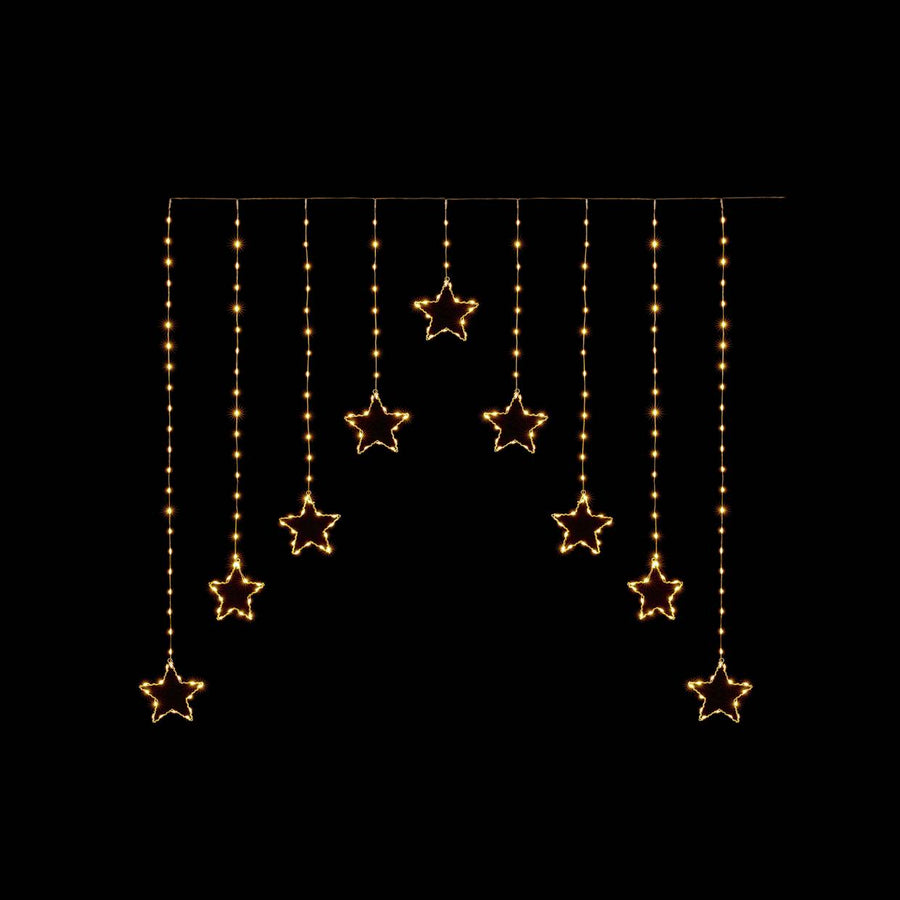 Premier Decorations Warm White Star Christmas Window Lights