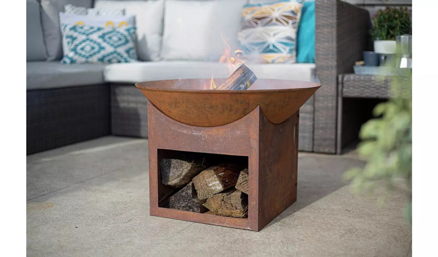 La Hacienda Fasa Oxidised Firepit