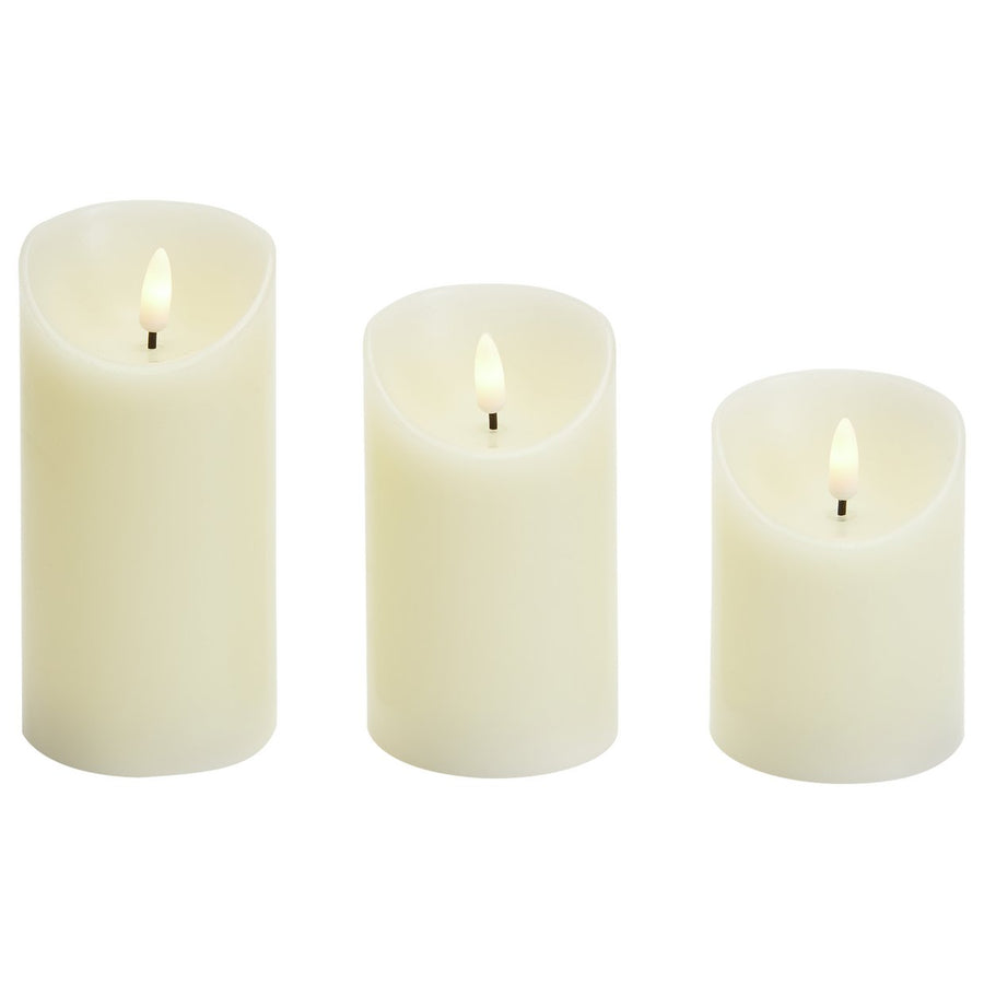 Habitat Pack of 3 LED Candle Christmas Decorations