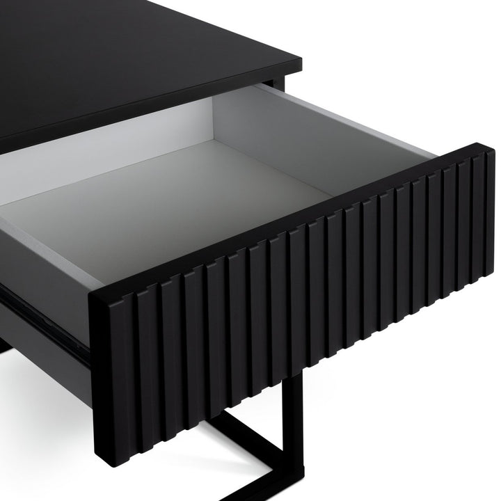 Habitat Digby 1 Drawer Bedside Table - Anthracite