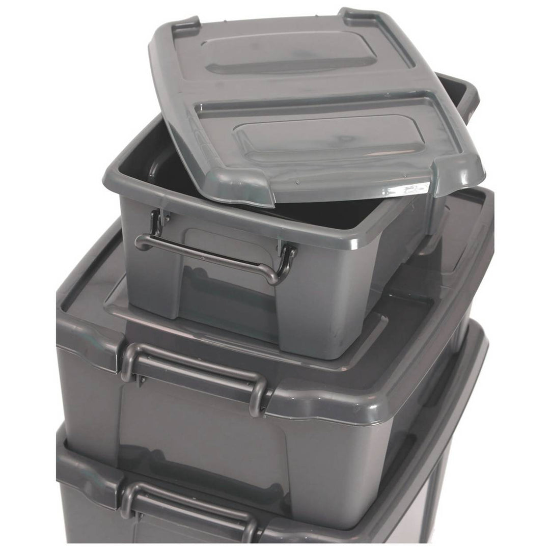 Strata Smart 2 x 50L Underbed Recycled Plastic Storage Boxes