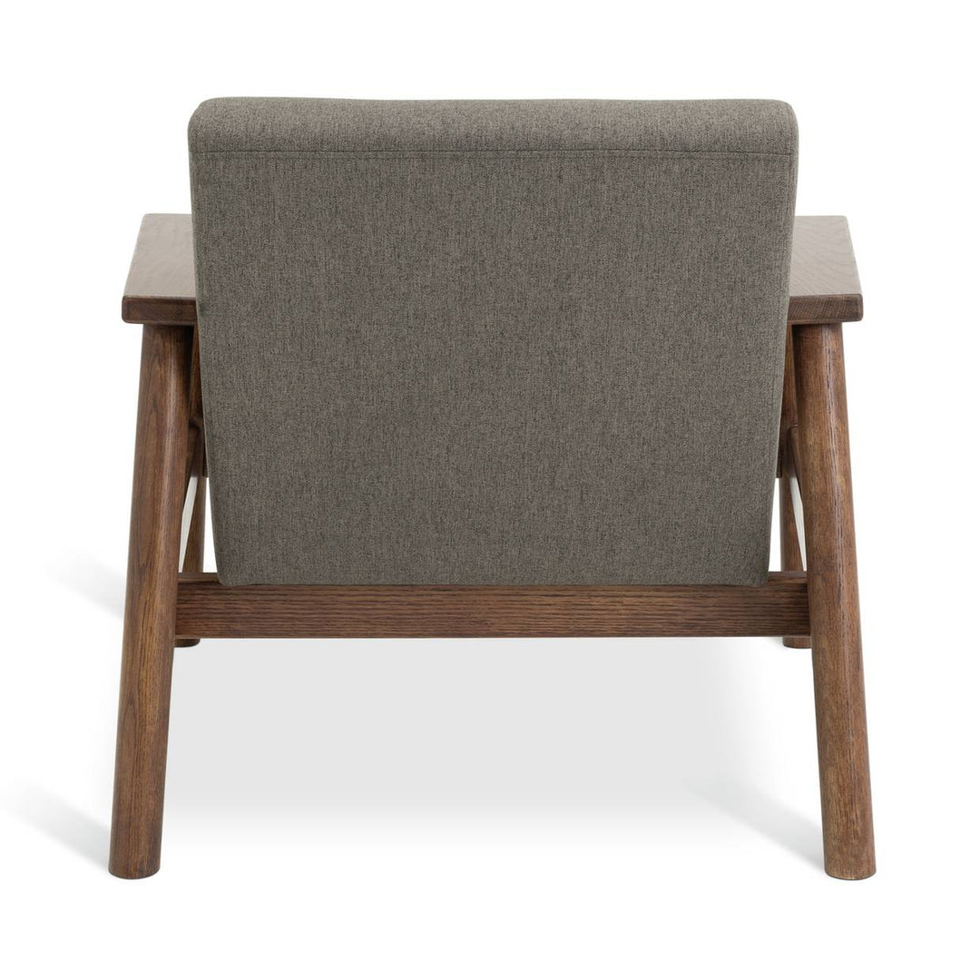 Habitat Dore Fabric Wingback Armchair - Grey