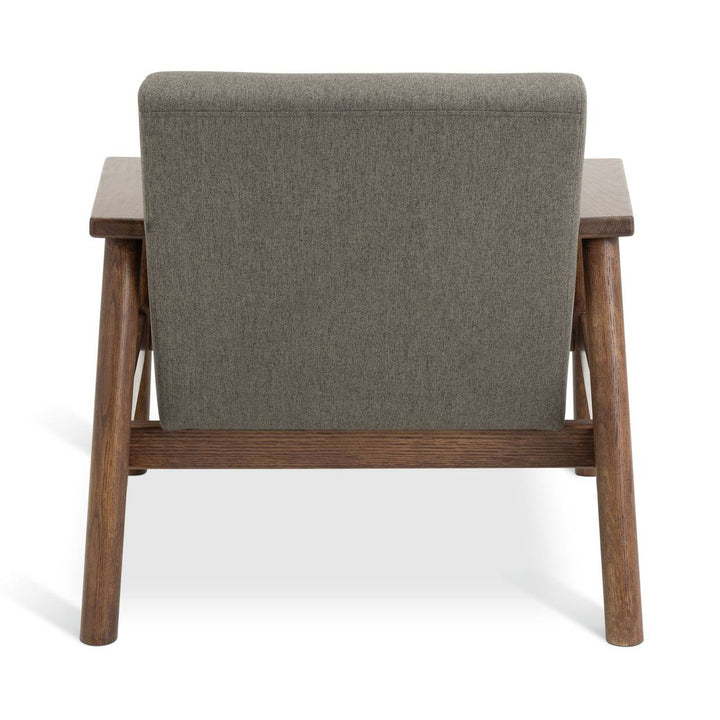 Habitat Dore Fabric Wingback Armchair - Grey