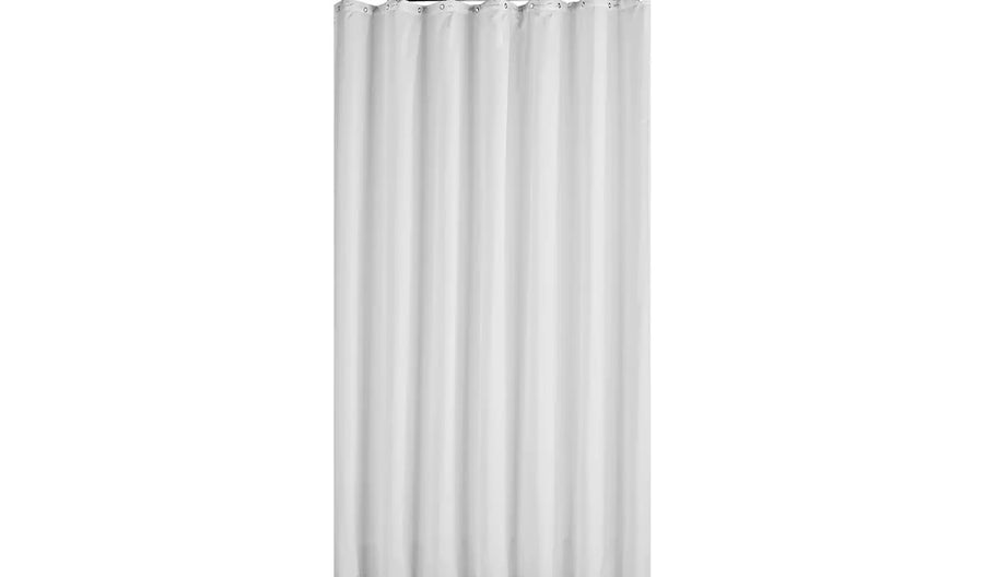 Habitat Plain Shower Curtain - Super White