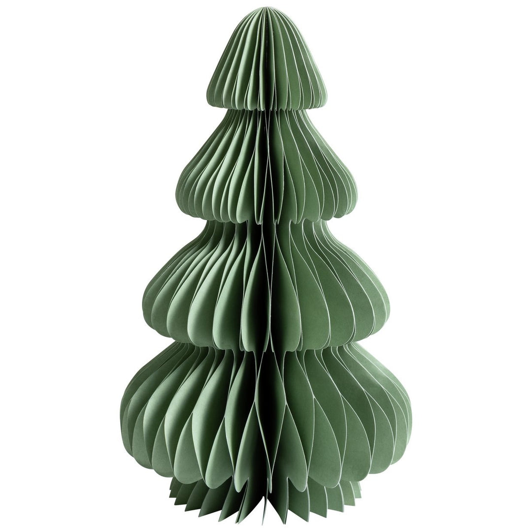 Habitat Large Green Paper Tree Christmas Decoration