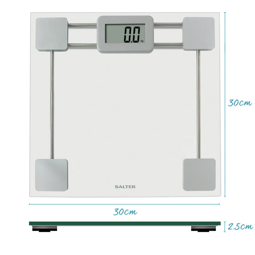 Salter Electronic Glass Scales - Grey