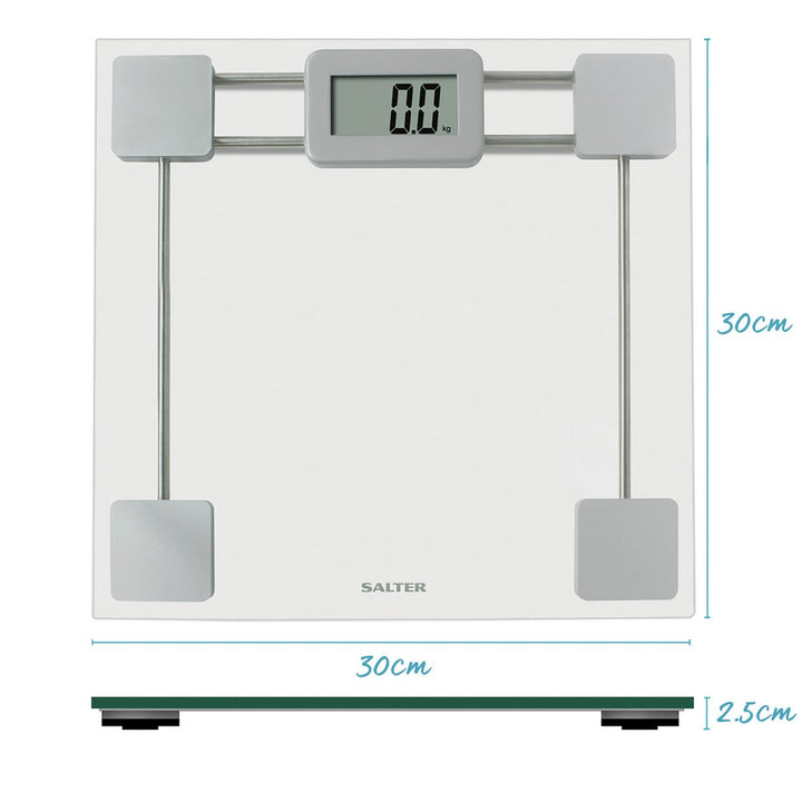 Salter Electronic Glass Scales - Grey