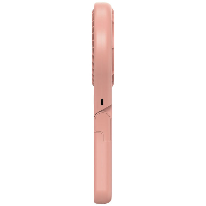 Bush Pink Handheld &amp; Foldable Rechargeable Desk Fan - 4 Inch