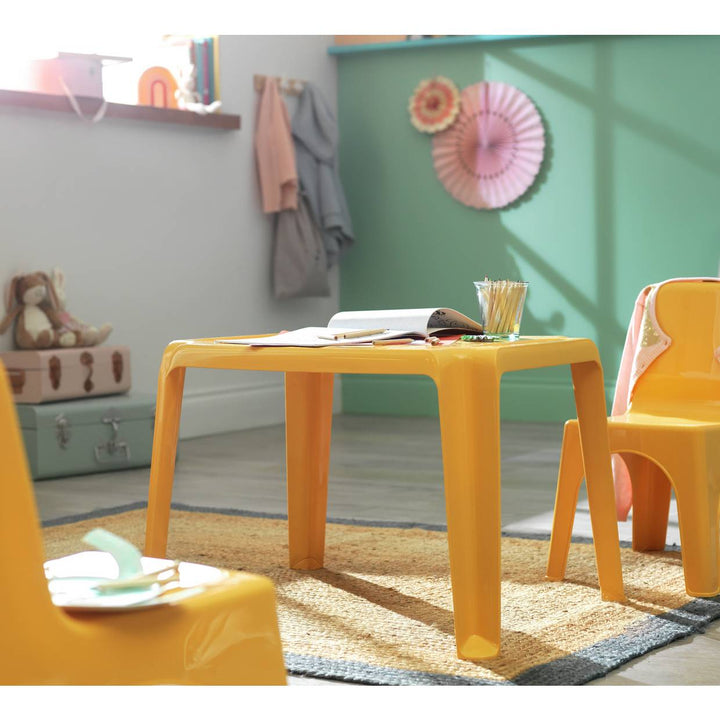 Bica Kids Yellow Plastic Table
