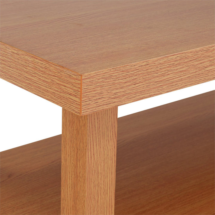 Home Stratford Chunky Coffee Table - Oak Effect