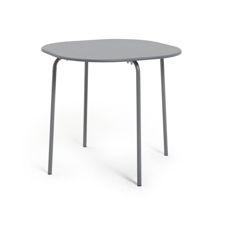 Habitat Jayla Metal Dining Table & 4 Grey Chairs