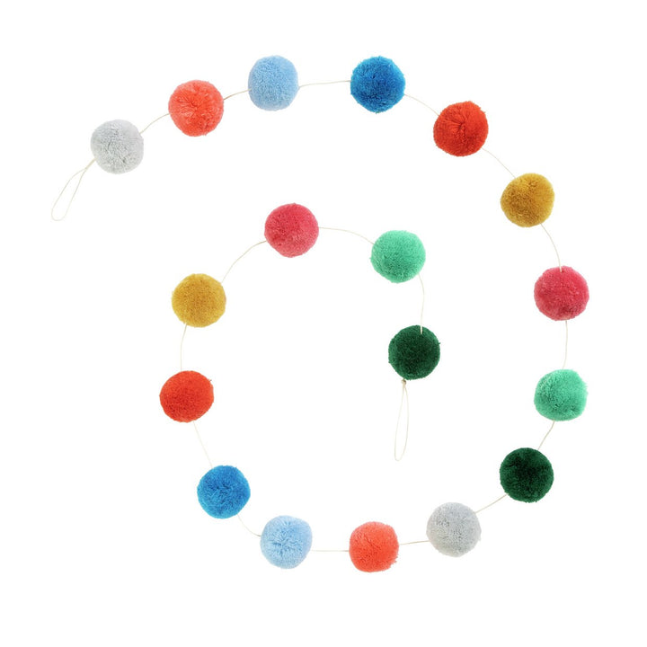 Habitat Pom Pom Christmas Garland
