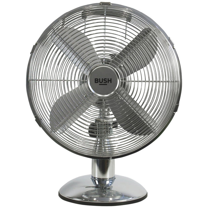 Bush Chrome Desk Fan - 12 Inch