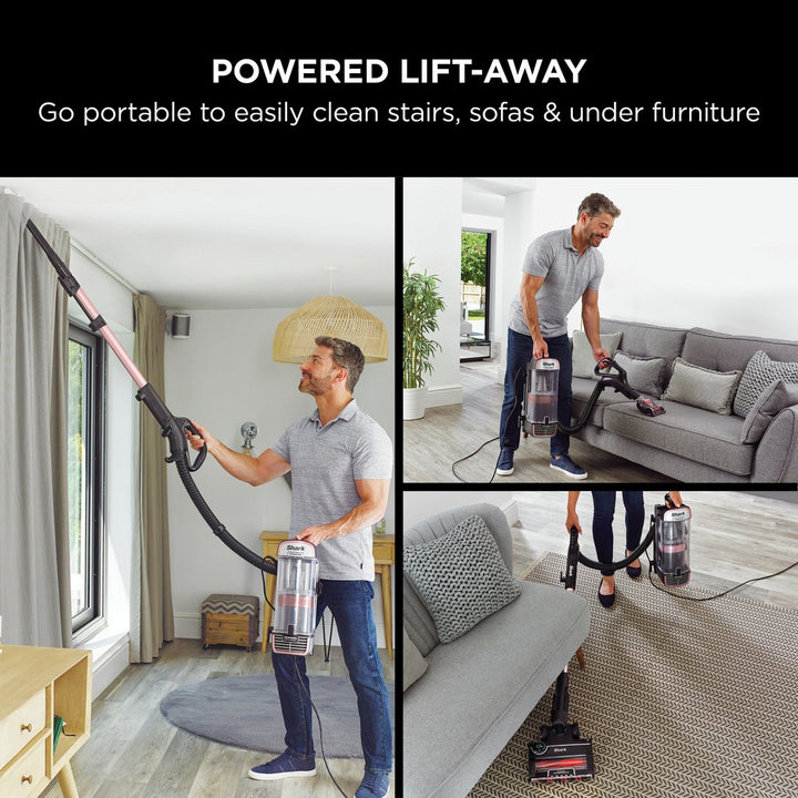 Shark Stratos Pet Pro Anti Hair Wrap+ Corded Vacuum Cleaner NZ860UKT (No Accessories)