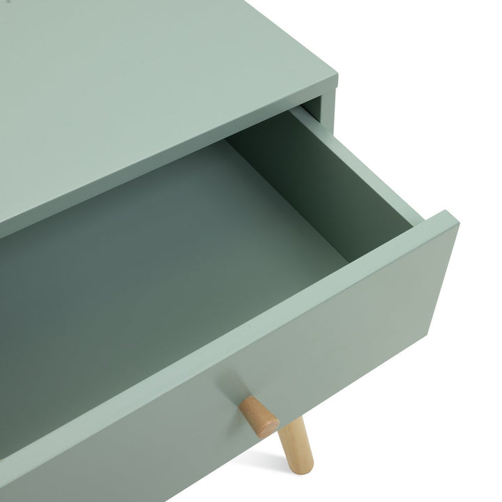 Habitat Otto 1 Drawer Bedside Table - Green