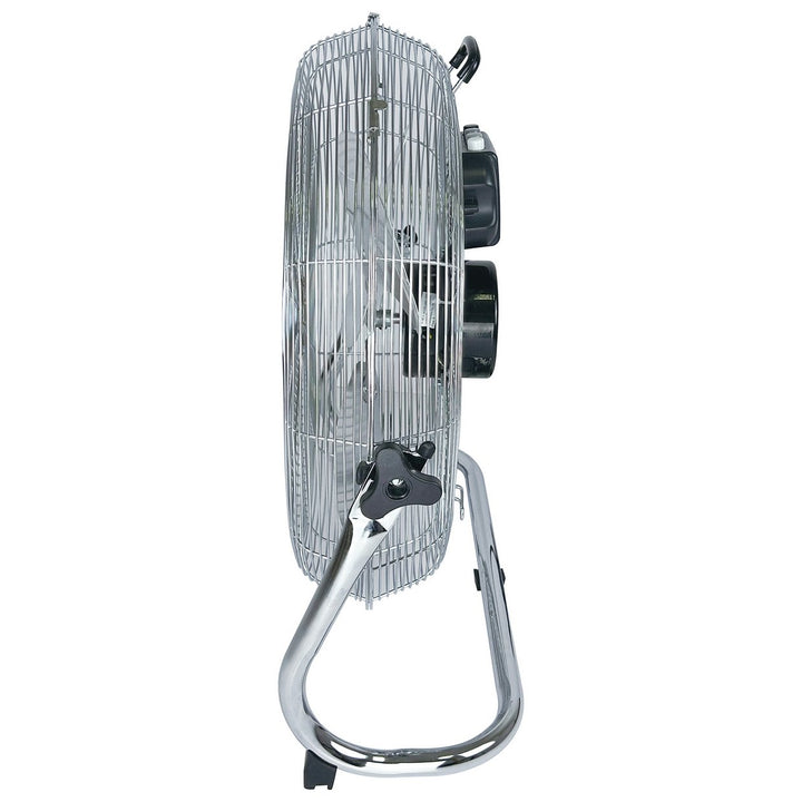 Challenge Chrome Tilt Floor Fan - 18 Inch